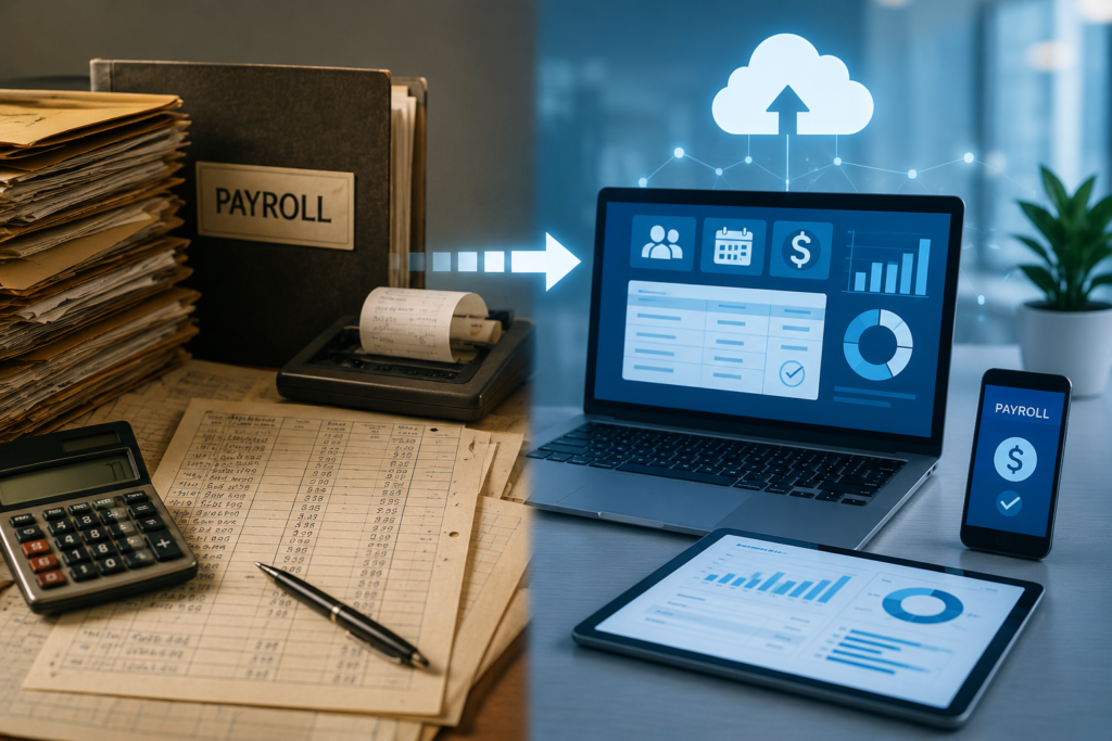 Manual vs automated payroll management